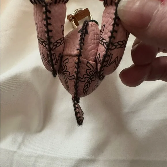 MCM Blush Teddy Bear Charm - Picture 6 of 9